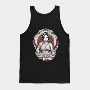 Asian Queen Grace and Sophistication Tank Top